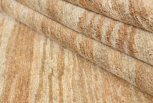 Close-up detail of New Nepal Carpets rug from Nepal showing Wool weave