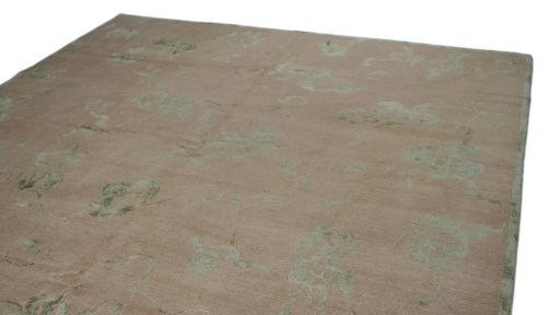 Surface texture of New Nepal Carpets rug with natural Wool and intricate pattern