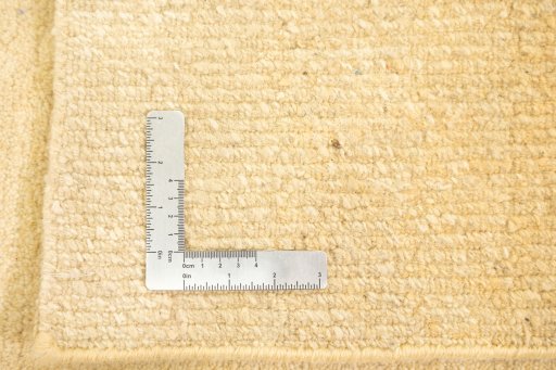 Close-up detail of New Nepal Carpets rug from Nepal showing Wool weave