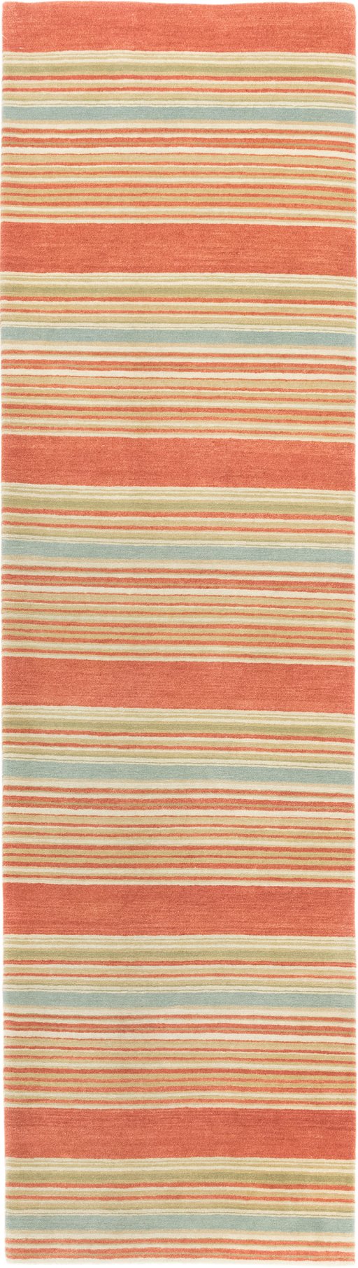 Full view of New Nepal Carpets rug from Nepal, 305 × 86 cm in Multi Color tones