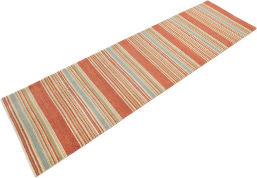 Close-up detail of New Nepal Carpets rug from Nepal showing Wool weave
