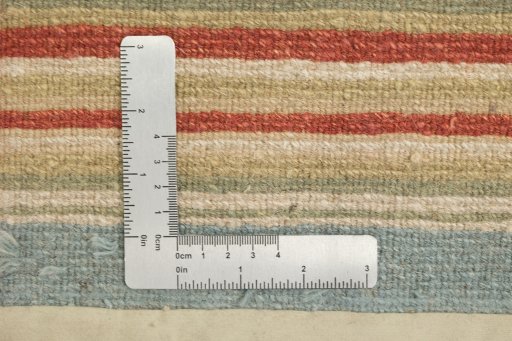 Close-up detail of New Nepal Carpets rug from Nepal showing Wool weave