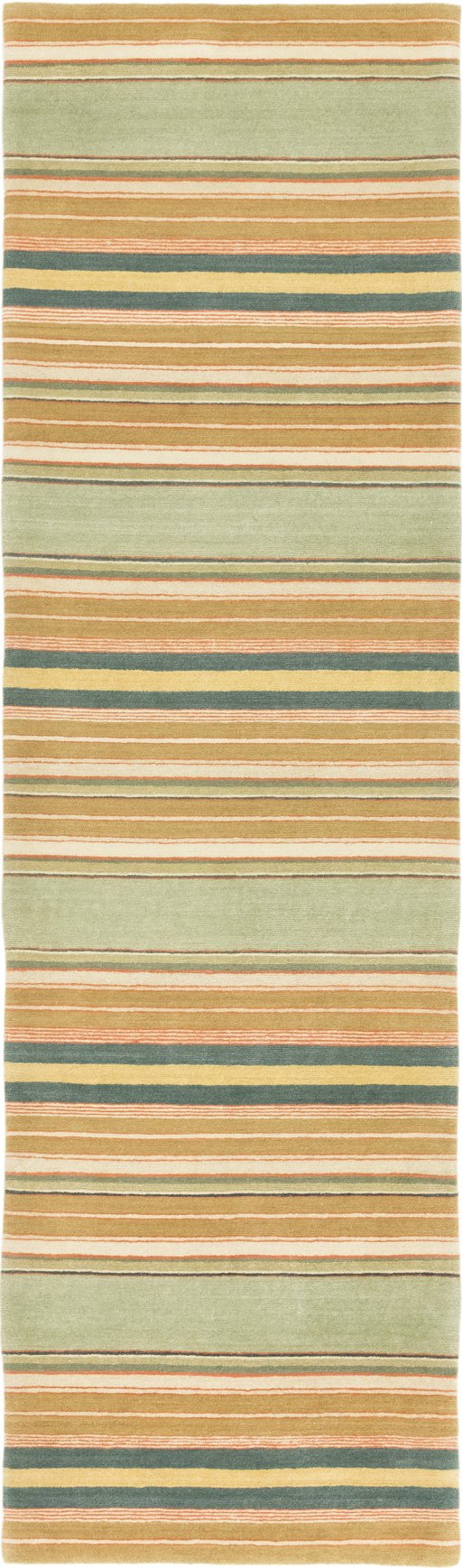 Full view of New Nepal Carpets rug from Nepal, 300 × 86 cm in Multi Color tones