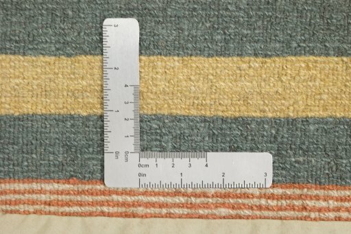 Close-up detail of New Nepal Carpets rug from Nepal showing Wool weave