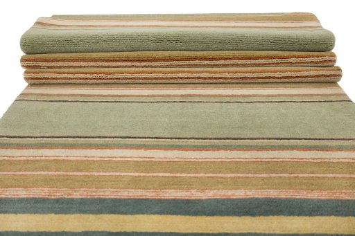 Full view of New Nepal Carpets rug from Nepal, 300 × 86 cm in Multi Color tones