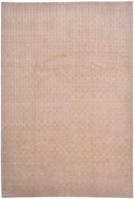 Full view of New Nepal Carpets rug from Nepal, 277 × 188 cm in Beige tones