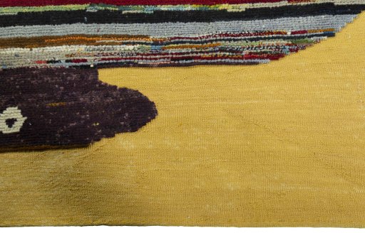 Central medallion detail of New Kilim Dastan rug from Turkey