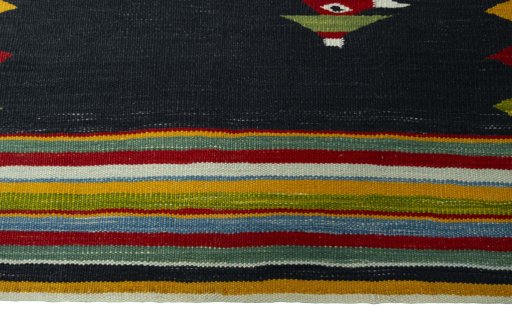 Central medallion detail of New Kilim Dastan rug from Turkey