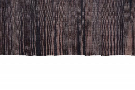 Close-up detail of New Kilim Kiasar rug from Iran / Persia showing Wool weave