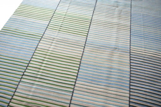 Surface texture of New Kilim Kiasar rug with natural Wool and intricate pattern