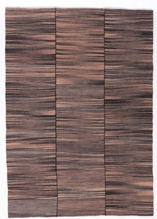 Full view of New Kilim Kiasar rug from Iran / Persia, 241 × 170 cm in Red tones