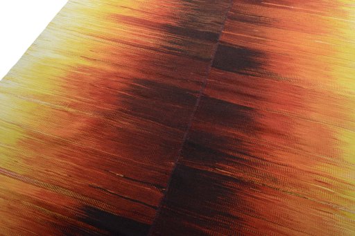 Surface texture of New Kilim Kiasar rug with natural Wool and intricate pattern