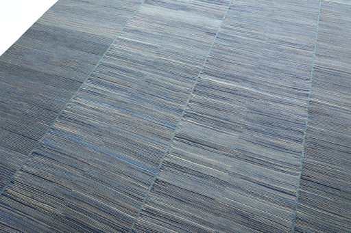 Surface texture of New Kilim Kiasar rug with natural Wool and intricate pattern