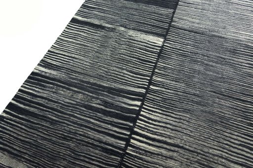 Surface texture of New Kilim Kiasar rug with natural Wool and intricate pattern