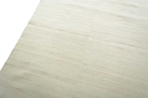 Surface texture of New Kilim Kiasar rug with natural Wool and intricate pattern