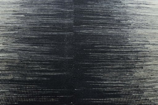 Backside of handmade New Kilim Kiasar rug showing knot structure and weave density