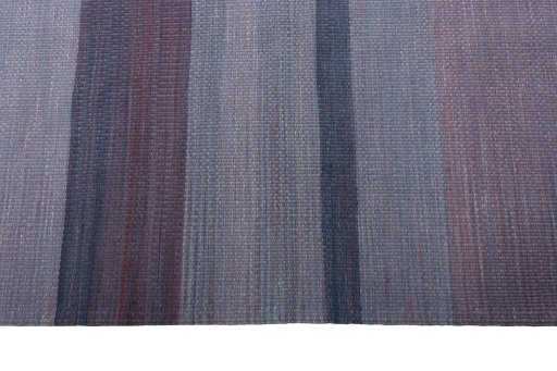 Close-up detail of New Kilim Kiasar rug from Iran / Persia showing Wool weave