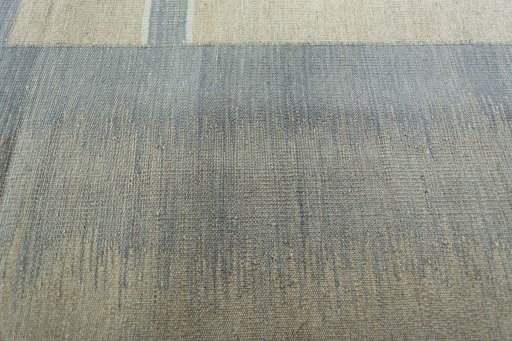 Full view of New Kilim Kiasar rug from Iran / Persia, 368 × 278 cm in Beige tones