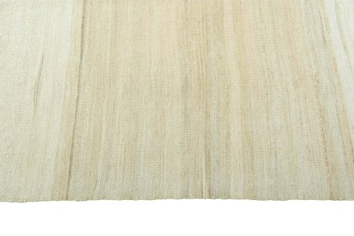 Close-up detail of New Kilim Kiasar rug from Iran / Persia showing Wool weave