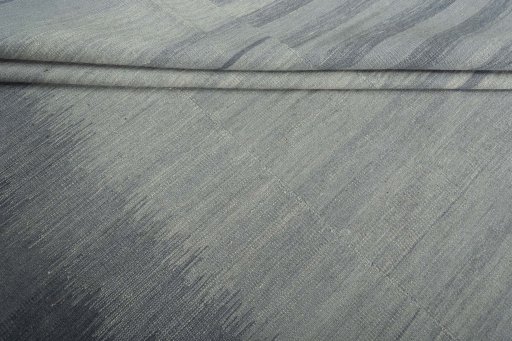 Close-up detail of New Kilim Kiasar rug from Iran / Persia showing Wool weave