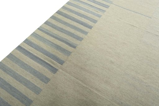 Surface texture of New Kilim Kiasar rug with natural Wool and intricate pattern