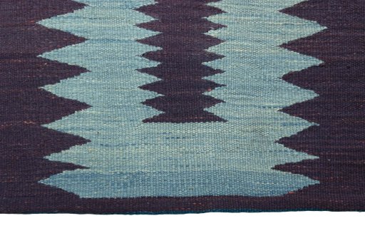 Central medallion detail of New Kilim Sofre rug from Iran / Persia