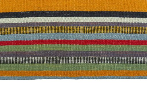 Central medallion detail of New Kilim Sofre rug from Iran / Persia