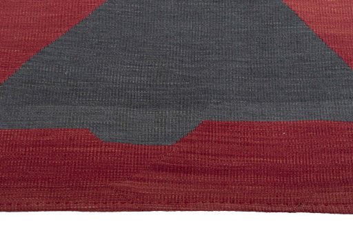 Central medallion detail of New Kilim Sofre rug from Iran / Persia