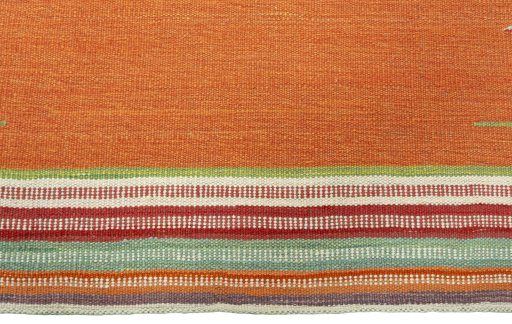 Central medallion detail of New Kilim Sofre rug from Turkey