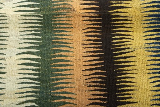 Full view of New Kilim Sofre rug from Turkey, 101 × 101 cm in Multi Color tones