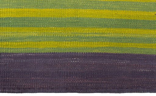 Central medallion detail of New Kilim Sofre rug from Turkey