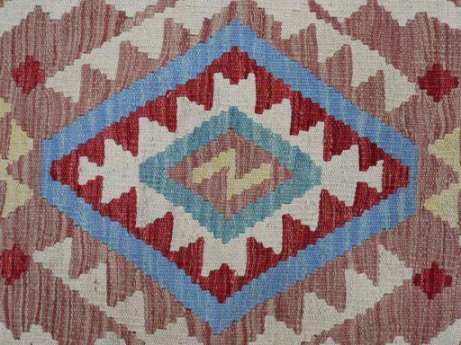 Central medallion detail of New Modern Design rug from Pakistan