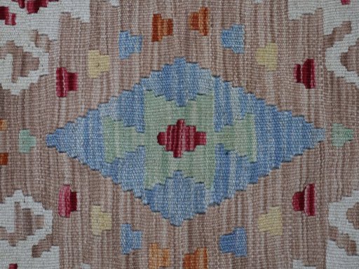 Central medallion detail of New Modern Design rug from Pakistan
