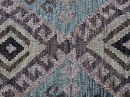 Central medallion detail of New Modern Design rug from Pakistan