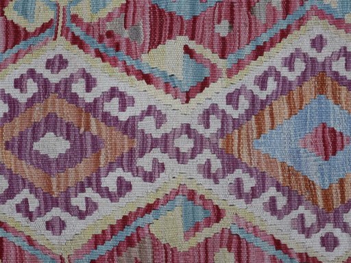 Central medallion detail of New Modern Design rug from Pakistan
