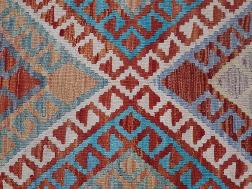 Central medallion detail of New Modern Design rug from Pakistan