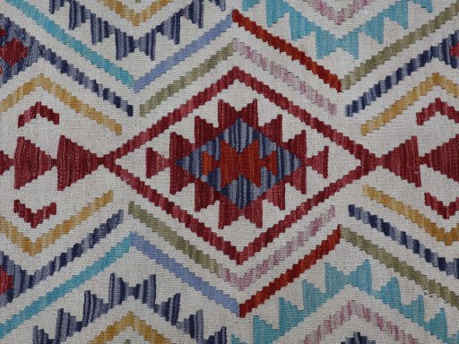 Central medallion detail of New Modern Design rug from Pakistan