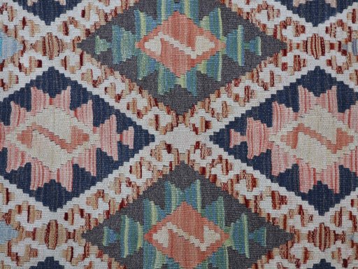 Central medallion detail of New Modern Design rug from Pakistan