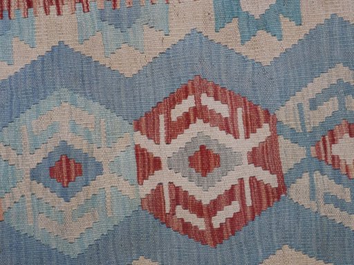 Central medallion detail of New Modern Design rug from Pakistan