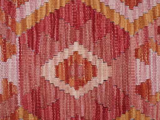 Central medallion detail of New Modern Design rug from Pakistan