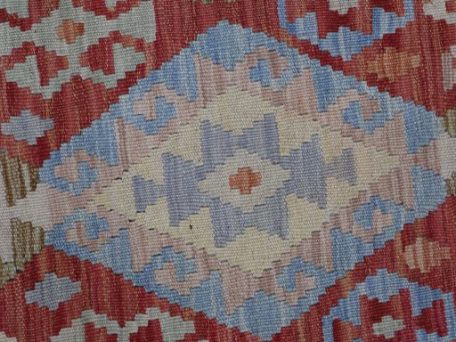 Central medallion detail of New Modern Design rug from Pakistan