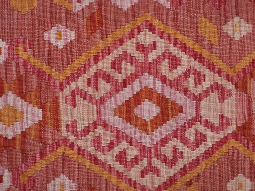 Central medallion detail of New Modern Design rug from Pakistan