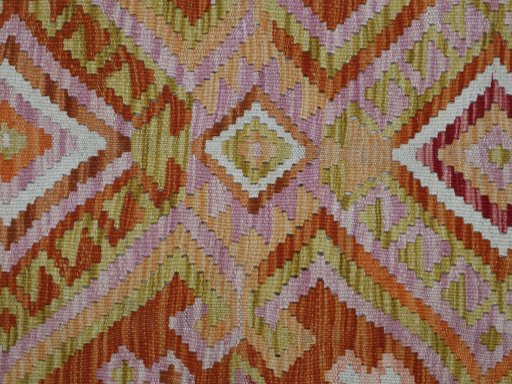 Central medallion detail of New Modern Design rug from Pakistan