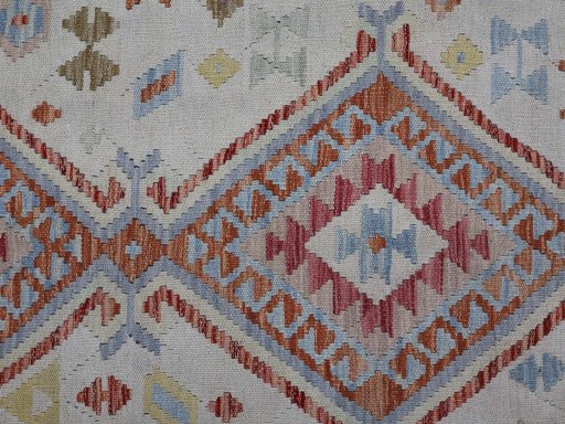 Central medallion detail of New Modern Design rug from Pakistan