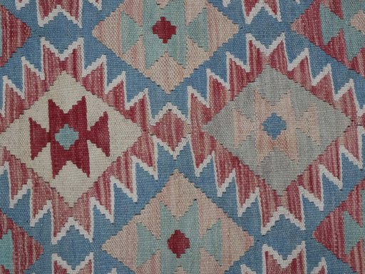 Central medallion detail of New Modern Design rug from Pakistan