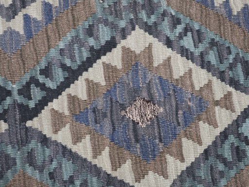 Central medallion detail of New Modern Design rug from Pakistan