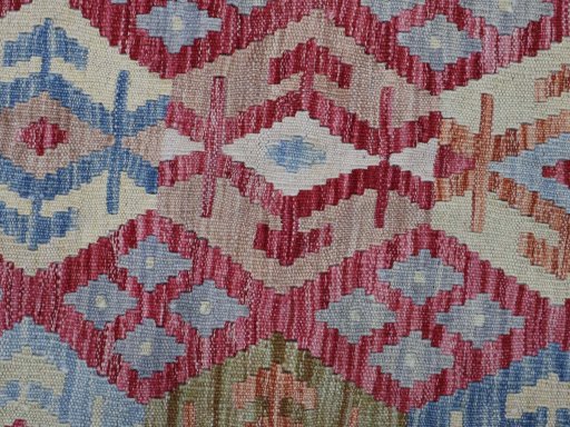 Central medallion detail of New Modern Design rug from Pakistan