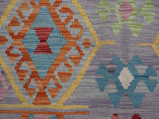 Central medallion detail of New Modern Design rug from Pakistan