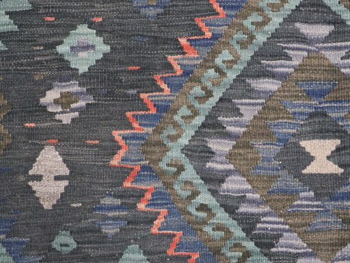 Central medallion detail of New Modern Design rug from Pakistan