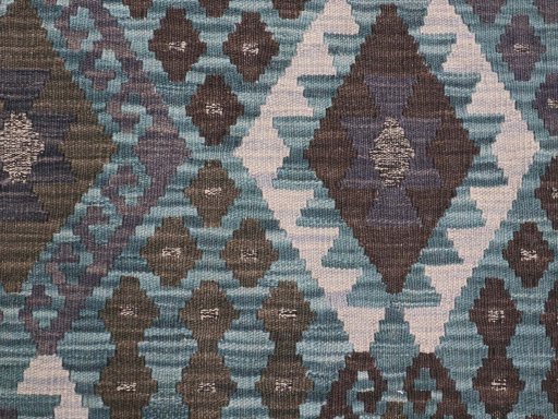 Central medallion detail of New Modern Design rug from Pakistan